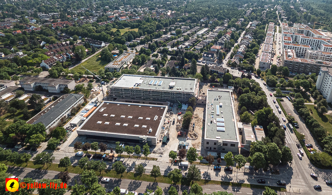 07.06.2023 - Baustelle zur Grundschule am Karl-Marx-Ring in Neuperlach